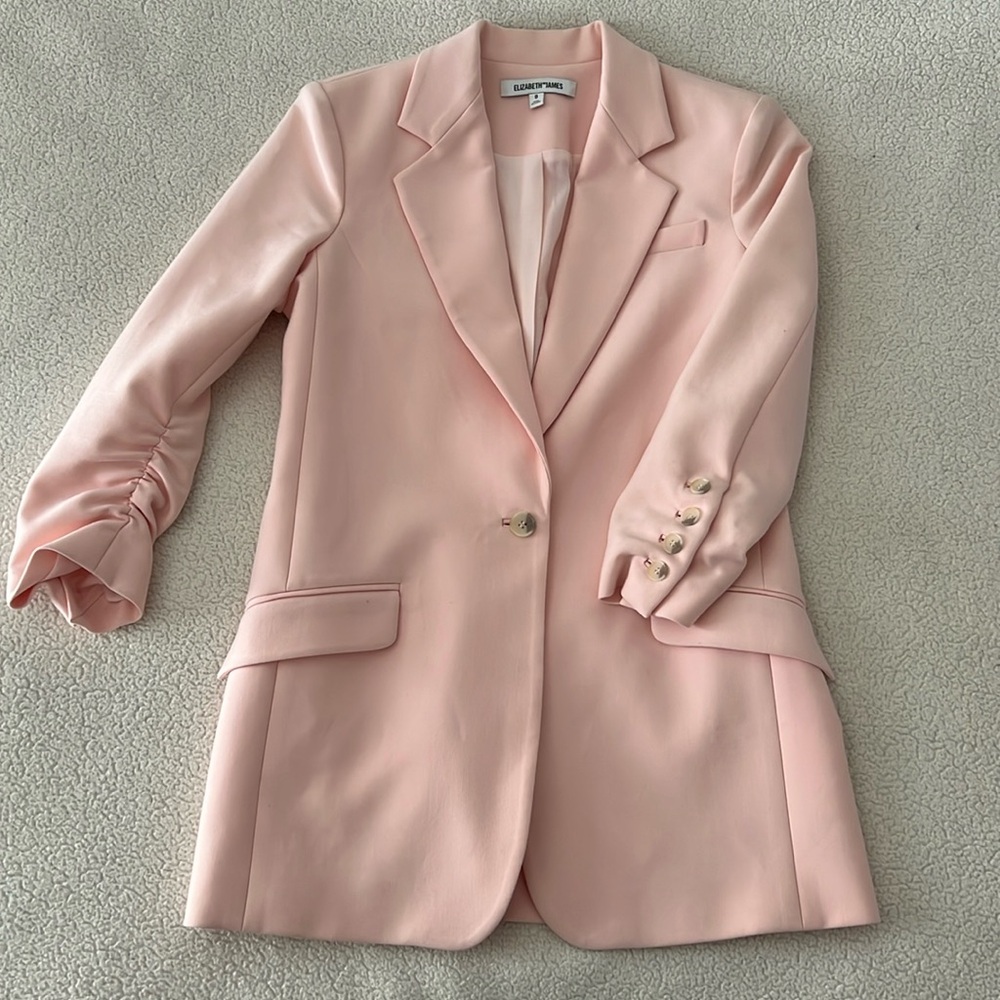 Elizabeth and James Pink Blazer. Size 0.